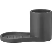 Blomus Afwasset Piro Black met Arja Borstel
