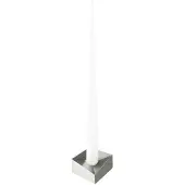 STOFF Nagel reflect kandelaar large 3,2 cm Geborsteld chroom