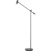 BELID Cato vloerlamp 134 cm Blank bosgroen-matzwart