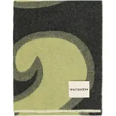 Marimekko Jokeri plaid 130x170 cm Dark green-pear