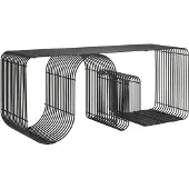 AYTM Curva zitbank 100 cm Zwart