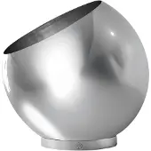 AYTM Globe Bloempot Ø37 cm | Silver