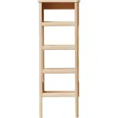 Form & Refine A Line schoenenrek 35x100 cm Wit eiken
