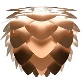 UMAGE Aluvia Lampshade Medium - Lampenkappen Aluminium Brushed Bronze - 2146