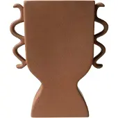 DBKD Platte vaas 25 cm Terracotta