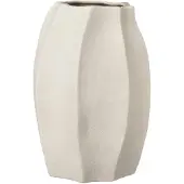 ERNST Vaas 23 Cm Natuurwit - Vazen Steengoed Offwhite - 270756