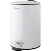 Blomus Pedaalemmer Tubo White 3 L