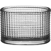 Orrefors Magica kaarsenhouder super ellipse 5 cm Grijs