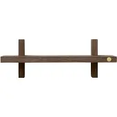 Andersen Furniture Treat wandplank single Smoked Oiled Oak, 34x12x11,2 cm