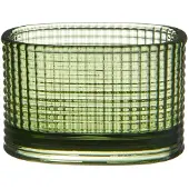 Orrefors Magica kaarsenhouder super ellipse 5 cm Groen