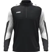 Jako Dynamic Trainingstrui 1/4-Zip Kids Zwart Wit Grijs