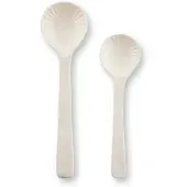 Vt wonen Saladebestek vtwonen Salad Servers Ceramic Offwhite (Set van 2)