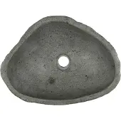 vidaXL Rivierstroom bassin Lichtgrijs 52 x 40 x 15 cm Riverstone