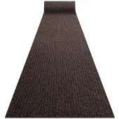 Dywany Łuszczów Ceylon Antislip Deurmat - 200x420 cm - Bruin met Strepen