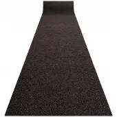 Dywany Łuszczów Merkloos Antislip Deurmat 200x330cm - Bruin Geruit PP