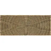vidaXL Vloerkleden Zwart 80 x 200 cm Jute
