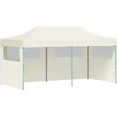 vidaXL Partytent Crème 291 x 580 x 315 cm Oxford Stof