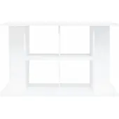vidaXL Aquariumstandaard 100x40x60 cm bewerkt hout wit