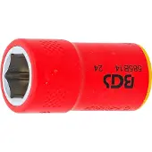 Bgs VDE dopsleutel, zeskant - 3/8 - 14 mm