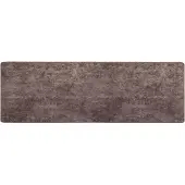 vidaXL Tapijt Runner MARSA Grijs 100 x 300 cm Polyester en PVC