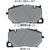 Textar 2616001 Remblokken