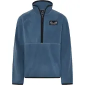 Didriksons Rubi, fleecetrui, junior, blauw