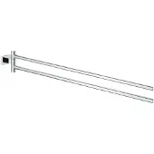 GROHE Essentials Cube handdoekhouder draaibaar 2-lids Chroom