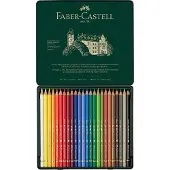 Faber-Castell Polychromos kleurpotloden in bliketui (24 stuks)