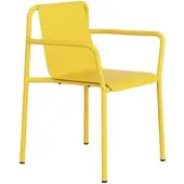 TIPTOE Panorama Buitenstoel With armrests | Sun Yellow