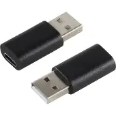 Shiverpeaks BS14-05018, USB-A, USB-C, zwart