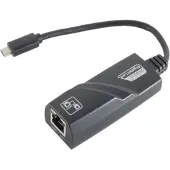 Shiverpeaks BS13-50018, USB-C, RJ-45, zwart