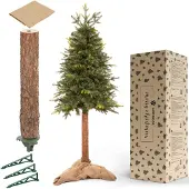 Springos Kunstkerstboom - - Natuurlijke spar - 180 cm - Duurzaam - Gemakkelijk op te zetten