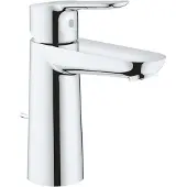 GROHE BauEdge - Wastafelkraan, met waste, chroom 23822000