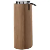 Sapho Gedy Altea - Zeepdispenser, bamboe/chroom AL8035