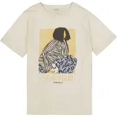 Garcia Shirt duifblauw / safraan / zwart / offwhite
