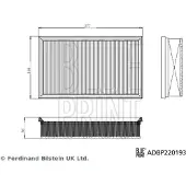 Blue Print ADBP220193 Luchtfilter