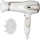 Adler AD 2248wc Haardroger 2400W wit/champagne