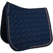 HKM ZADELDEK ROSEGOLD GLAMOUR STYLE Donkerblauw