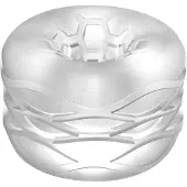 SONO N0. 93 - Reversible Textured Masturbator - Transparent