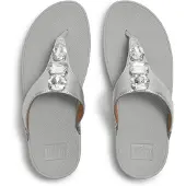 Original Brands Lulu ultra-jewel metallic toe-post sandals