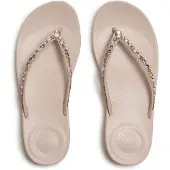 FitFlop Iqushion multi-crystal ergonomic flip-flops