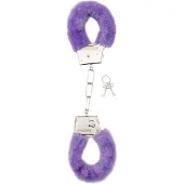 Shots Furry Handcuffs - Purple