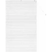 vidaXL Venetiaanse jaloezie Wit 175 x 105 cm 25 mm Aluminium