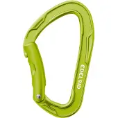 Edelrid Micro Bent karabiner (Maat One Size, Groen)