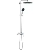 GROHE Shower column with single-lever mixer - Water saving - Vitalio Comfort 250 - Chrome - 26985001