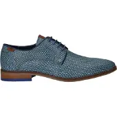 Berkelmans Oulton Veterschoenen Blauw | Maat: 43