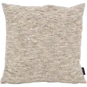NOVÉE Chenille taupe/beige kussenhoes | 45x45 cm | polyester
