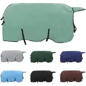 vidaXL Paardendeken Bijzondere Groen 165 cm Polyester