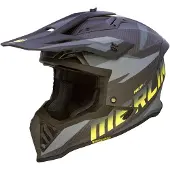 Merlin Recon Code Matt Carbon Motocrosshelm Maat