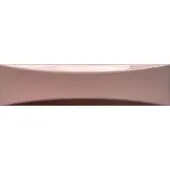 Valence Technology Mundo wandtegel 5x20cm glans roze 3D